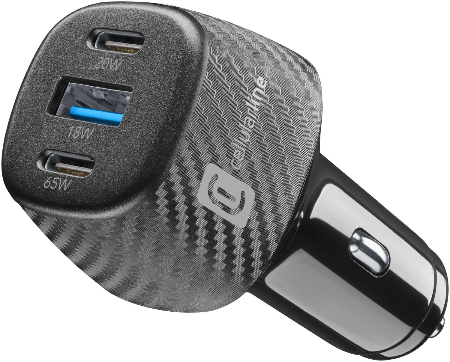 USB Ladegerät 3-Port schwarz USB Ladegerät 3-Port schwarz von Cellular Line
