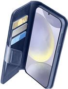 Cellularline Book Agenda 2 Case für Samsung S25 Ultra Blue (BOOKAG2GALS25UB) von CellularLine