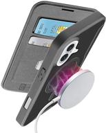 Cellularline Book Case Daily MAG - für Apple iPhone 16 - Black (60887) von CellularLine