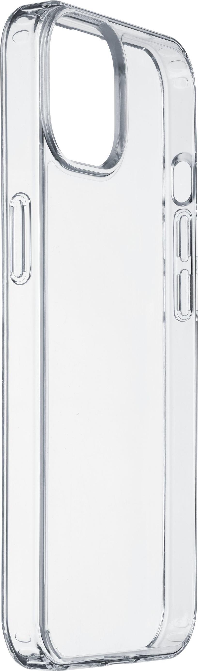 Cellularline Clear Strong. Etui-Typ: Cover, Markenkompatibilität: Apple, Kompatibilität: iPhone 14, Maximale Bildschirmgröße: 15,5 cm (6.1 ), Oberflächenfärbung: Monochromatisch, Produktfarbe: Transparent (CLEARDUOIPH14T) von CellularLine