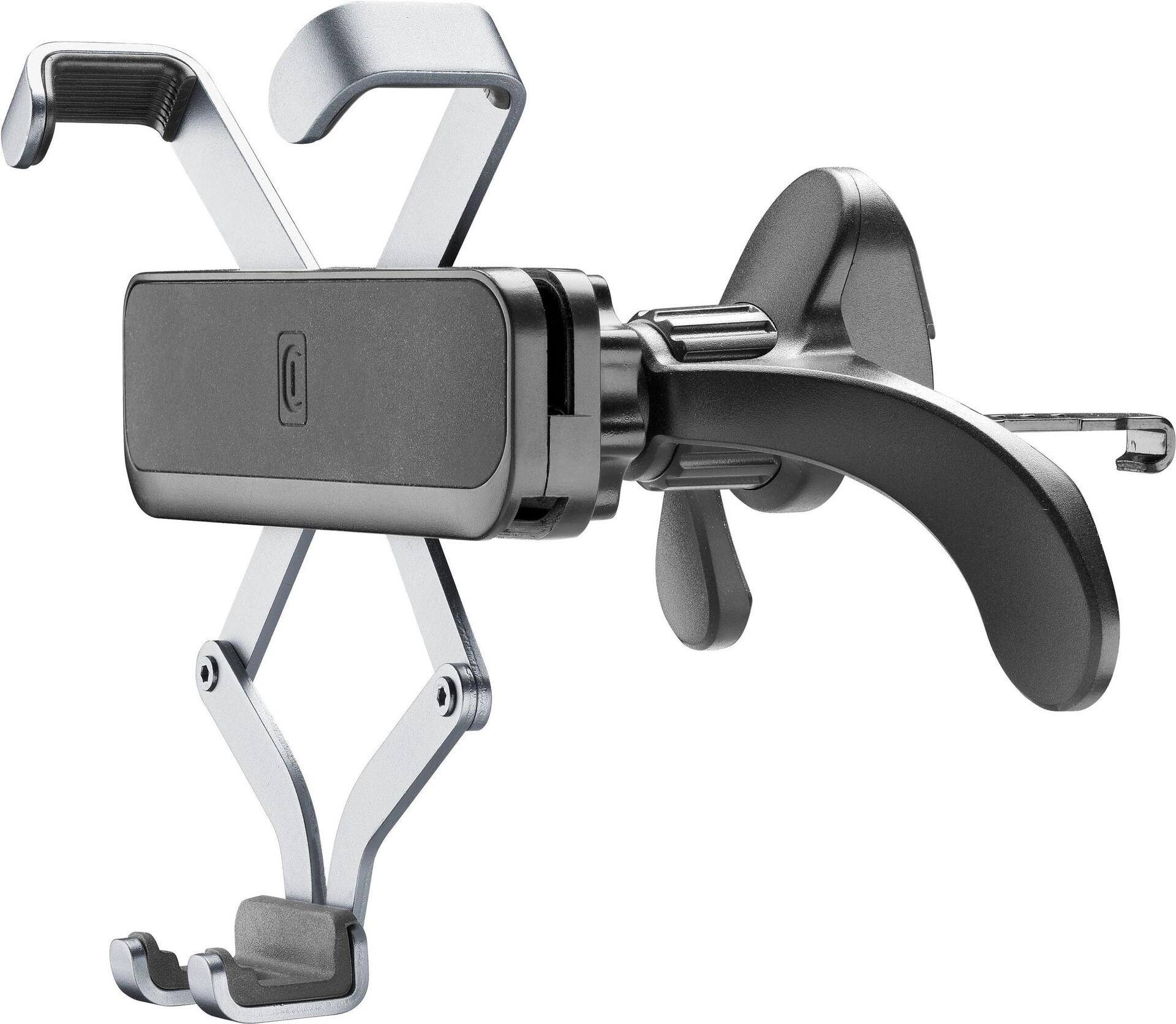 Cellularline Slide Fit - Universal - Handy/Smartphone - Aktive Halterung - Auto - Aluminium - Schwarz (GRAVITYHOLDERK) von CellularLine