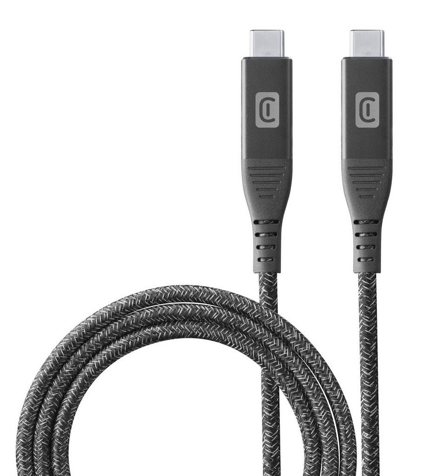 Cellularline 5A Fast Transfer Cable 1m USB Typ-C/ Typ-C USB-Kabel, USB Typ C, (100 cm) von Cellularline