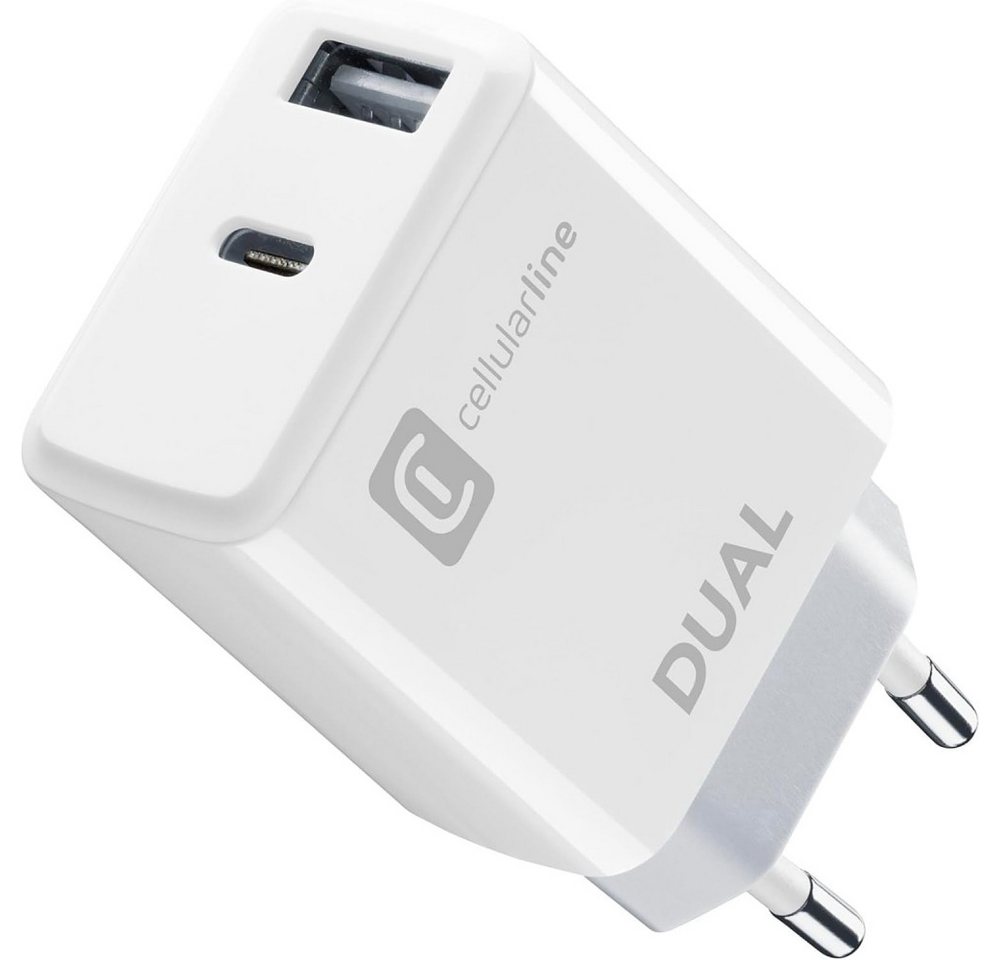 Cellularline 60015 - USB Ladegerät - weiß Handy-Netzteile Cellularline 60015 - USB Ladegerät - weiß Handy-Netzteile von Cellularline