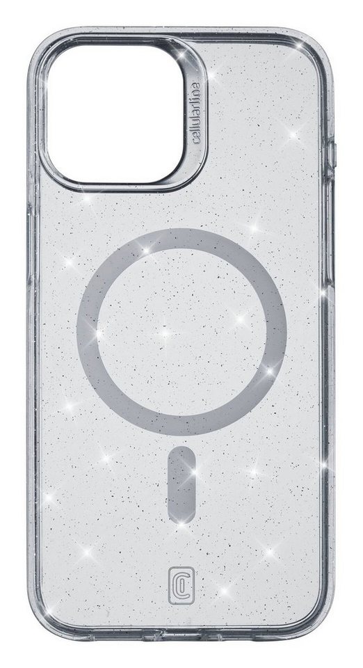 Cellularline Backcover Sparkle MagSafe Case, für iPhone 15 von Cellularline