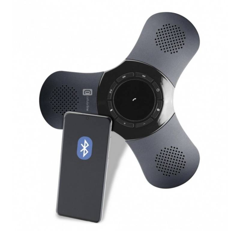 Cellularline Bluetooth Konferenzlautsprecher UFO - Konferenzgerät Bluetooth-Lautsprecher (Bluetooth 5.0, Bluetooth) von Cellularline