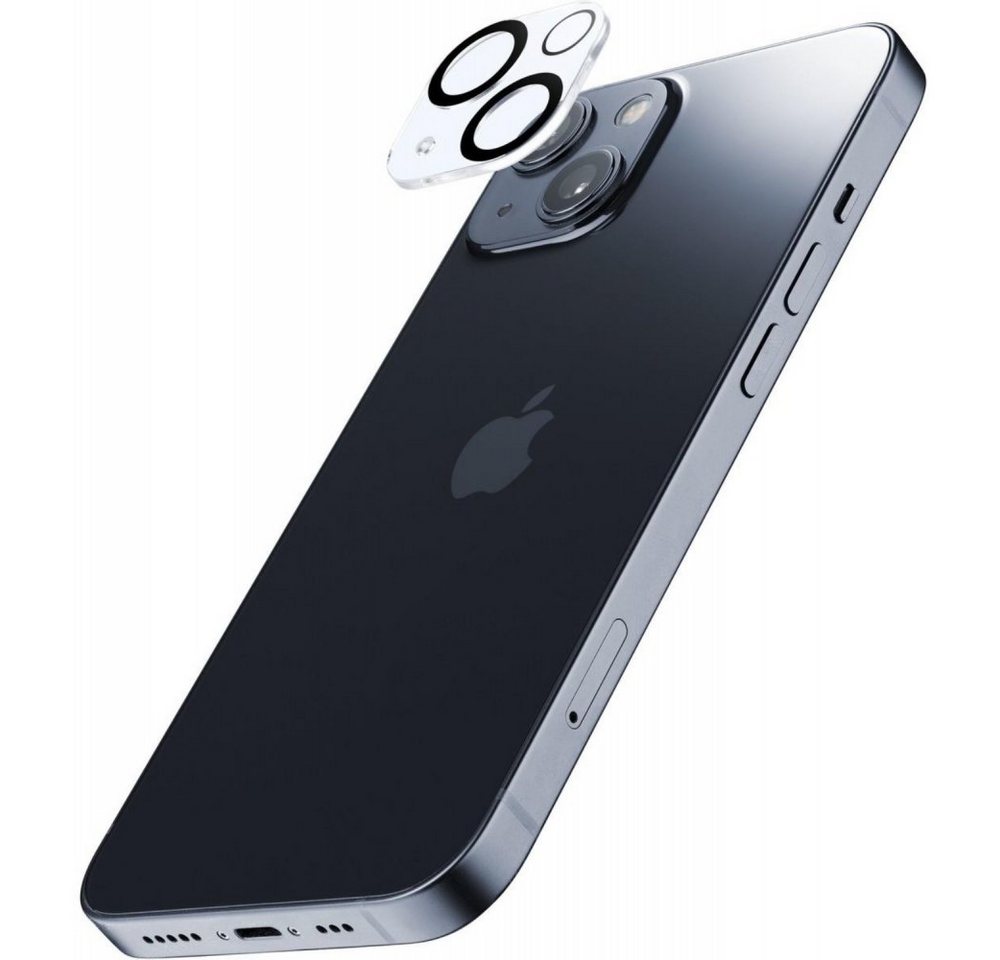 Cellularline Camera Lens Apple iPhone 13 / 13 mini - Objektivschutzglas - transparent, Displayschutzglas von Cellularline