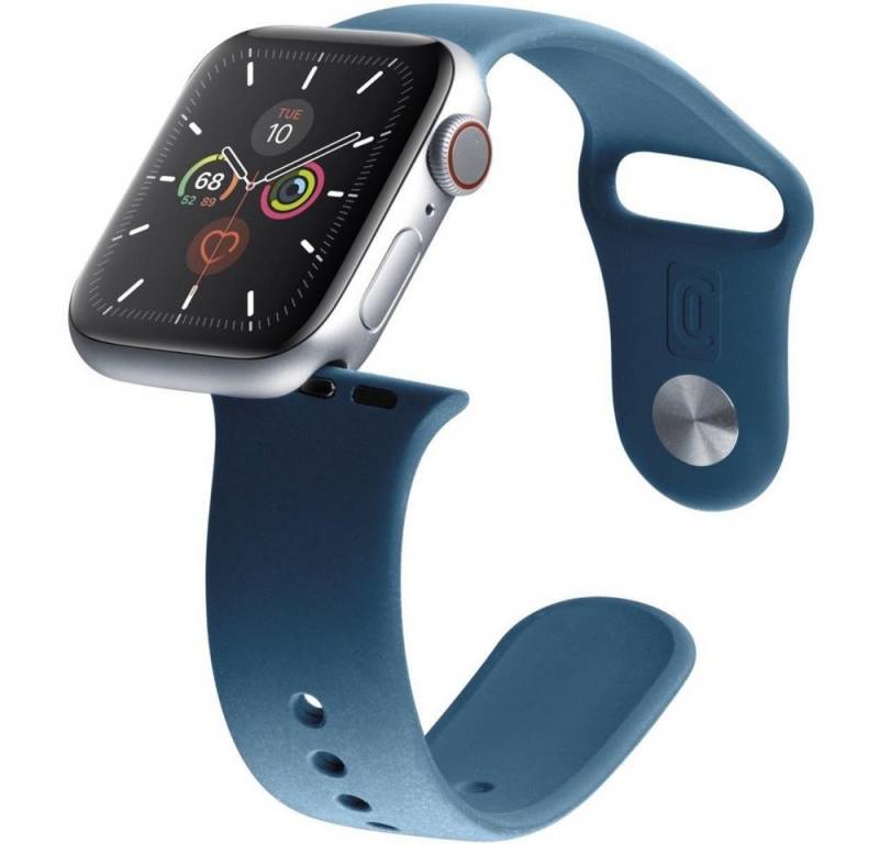 Cellularline Cellularline Armband URBAN Blau für Apple Watch 42/44/45 DECT-Telefon von Cellularline