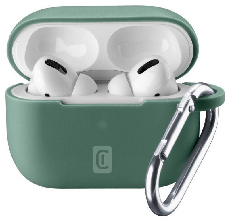 Cellularline Cellularline Bounce Case Airpod Pro grün Schutzhülle Schnurloses DECT-Telefon von Cellularline