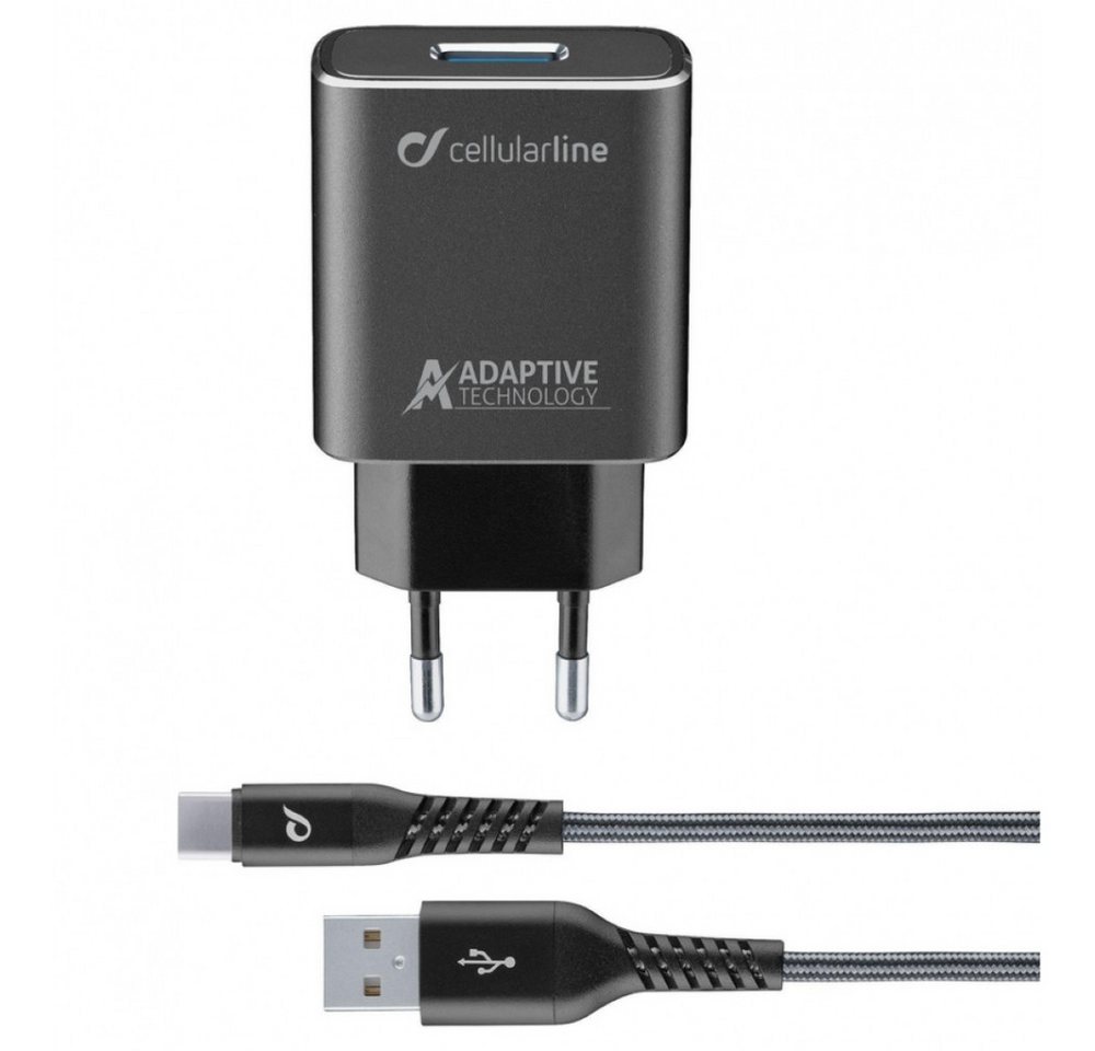 Cellularline Cellularline Extrem 15W USB-C Ladegerät für Smartphones. Kabelgebundenes Telefon von Cellularline