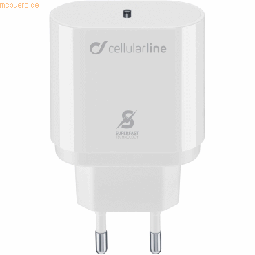 Cellularline Cellularline USB-C Super Fast Charger PD 25W - Samsung von Cellularline