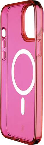 Cellularline Gloss Mag Case Backcover Apple iPhone 14 Pink MagSafe kompatibel von Cellularline