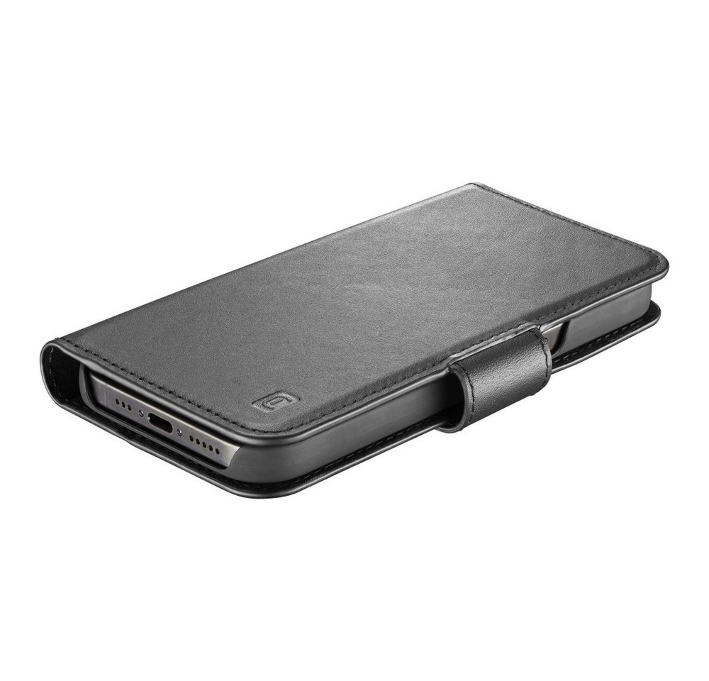 Cellularline Handyhülle Book Case New Supreme für Apple iPhone 15 Schwarz (60492) von Cellularline