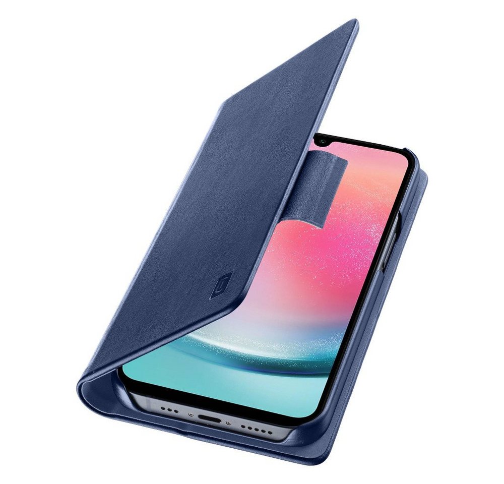 Cellularline Handyhülle Book Case für Samsung A25 5G Blau (60650) von Cellularline