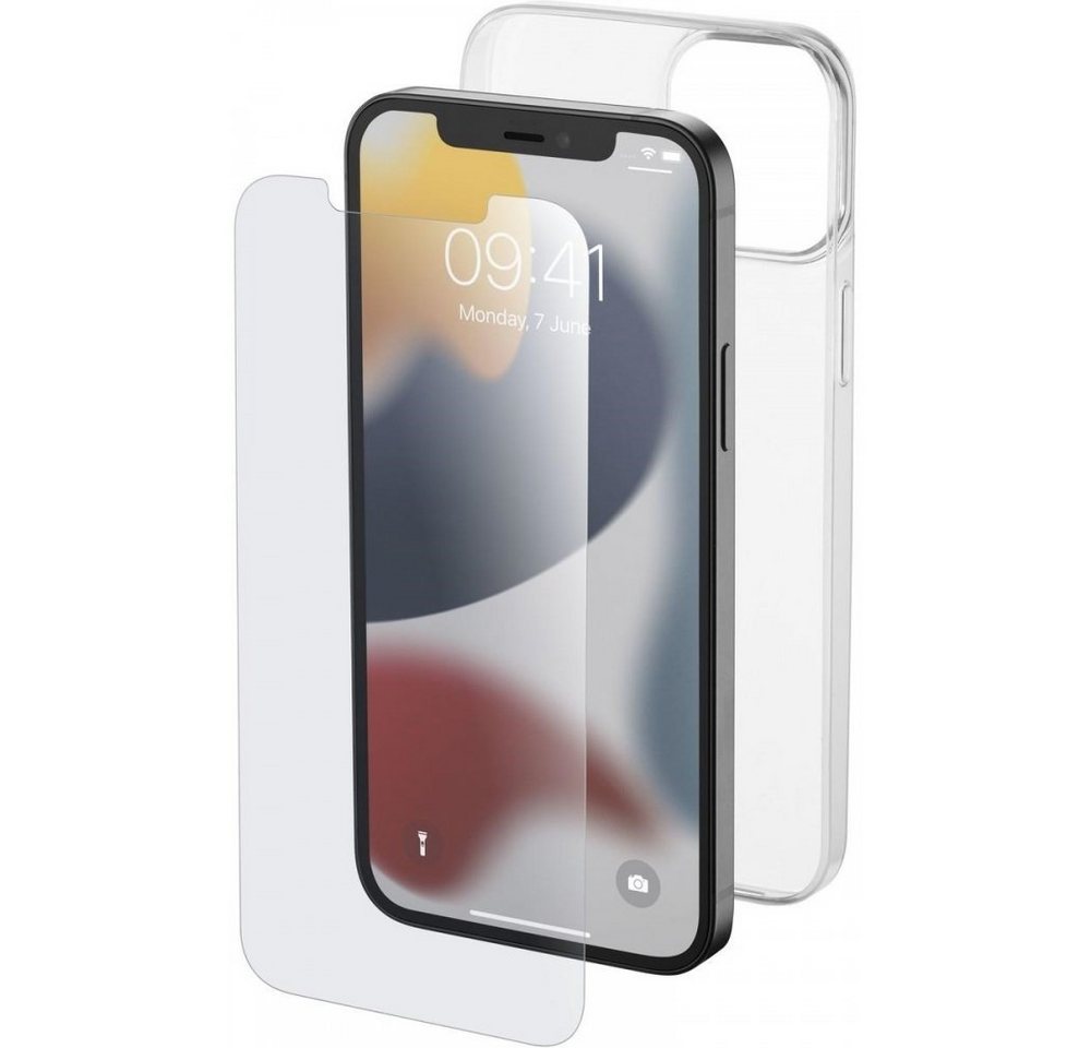 Cellularline Handyhülle Protection Kit Apple iPhone 13 - Displayschutzglas & Hülle - transparent von Cellularline