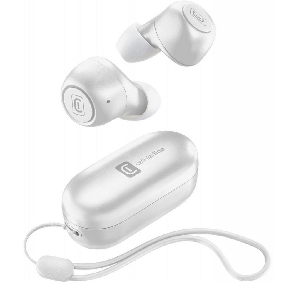 Cellularline Pick - Headset - weiß In-Ear-Kopfhörer von Cellularline