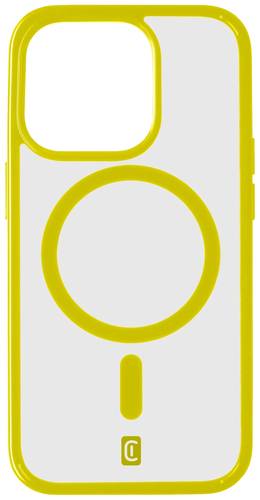 Cellularline Pop MagSafe Case Backcover Apple iPhone 15 Pro Max Transparent, Grün MagSafe kompatibel von Cellularline