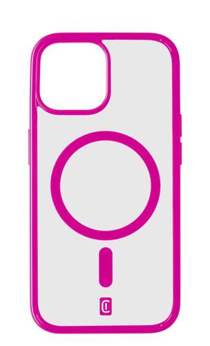 Cellularline Pop MagSafe Case MAG Backcover Apple iPhone 15 Pink MagSafe kompatibel von Cellularline