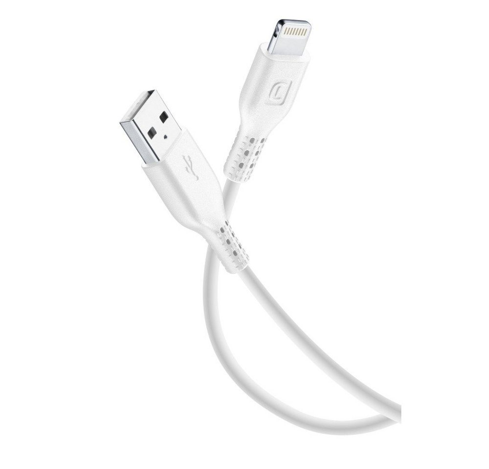 Cellularline Power Data Cable 3 m USB-A/ Lightning White USB-Kabel von Cellularline