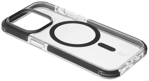 Cellularline Strong Guard MagSafe Case Backcover Apple iPhone 15 Pro Max Transparent, Schwarz MagSaf von Cellularline