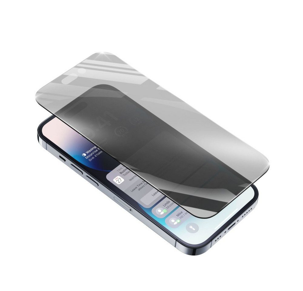 Cellularline Top Secret Glass für Apple iPhone 14 Pro Max (60172) Schutzglas, Displayschutzglas von Cellularline