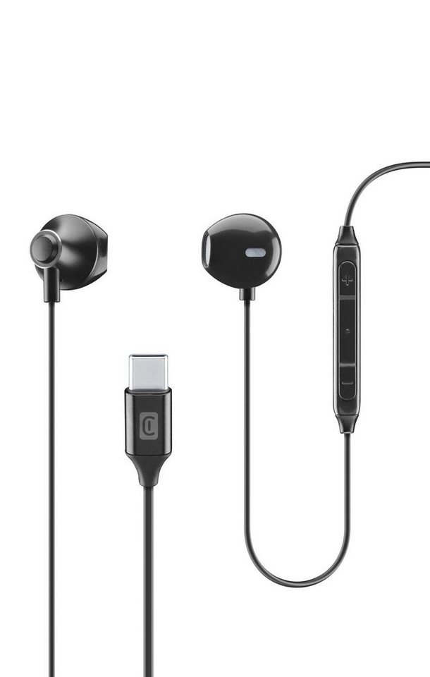 Cellularline USB-C Kopfhörer mit Mikrofon In-Ear-Kopfhörer von Cellularline