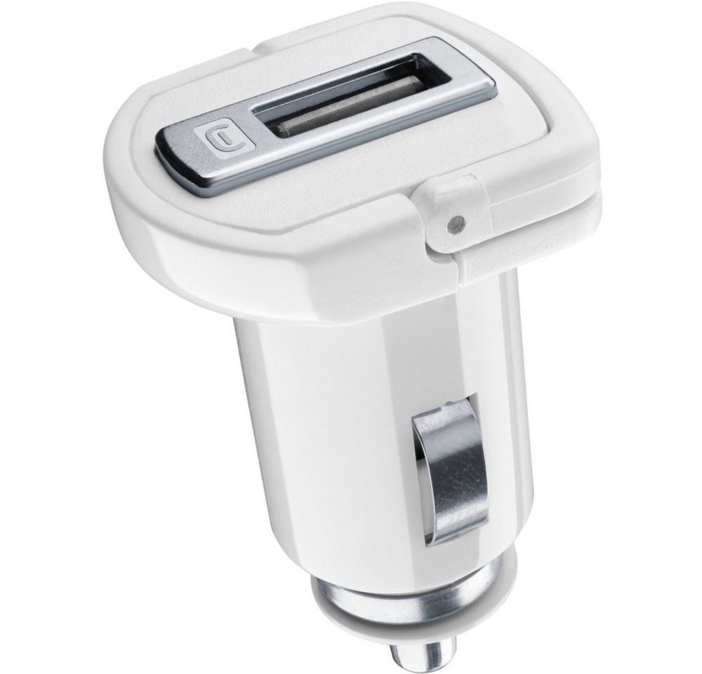 Cellularline USB Car Charger Kit Lightning - KFZ-Ladekabel - weiß KFZ-Netzteil von Cellularline