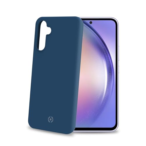 CELLY FUNDA CROMO GALAXY A54 5G AZUL von Celly