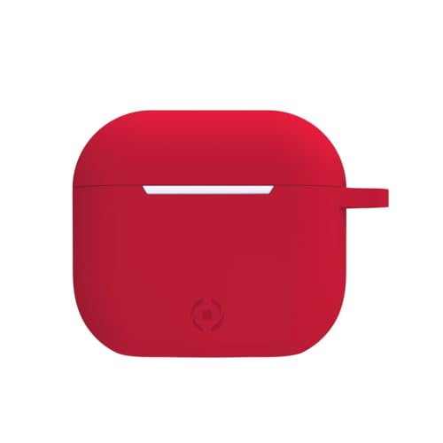 CELLY Schutzhülle für Airpods 3 Gen, Rot von Celly