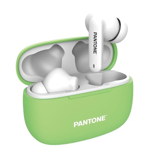 Celly, Pantone Bluetooth In-Ear Kopfhörer mit 10 m Reichweite, kabellose Kopfhörer bis zu 5 Stunden Wiedergabe mit Stereomodus, kompakte Größe, Grün Celly, Pantone Bluetooth In-Ear Kopfhörer mit 10 m Reichweite, kabellose Kopfhörer bis zu 5 Stunden Wiedergabe mit Stereomodus, kompakte Größe, Grün von Celly
