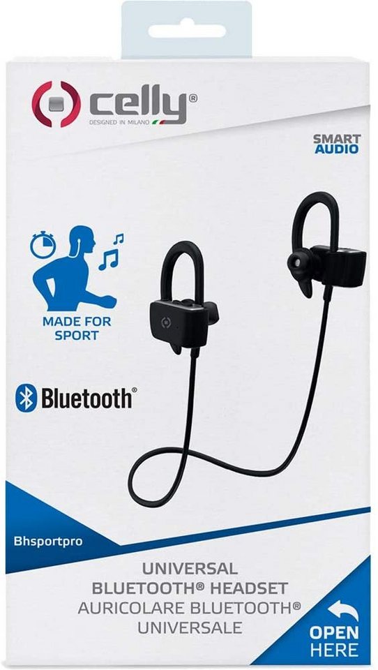 Celly Celly Sport Pro Kopfhörer & Headset im Ohr Bluetooth drahtlos wireless In-Ear-Kopfhörer Celly Celly Sport Pro Kopfhörer & Headset im Ohr Bluetooth drahtlos wireless In-Ear-Kopfhörer von Celly