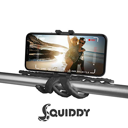 Celly Flexibles Stativ SQUIDDY für Smartphones bis 6,2 Zoll und Kameras von Celly