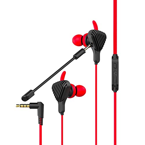 Celly Gaming-Kopfhörer Jack 3,5, Rot/Schwarz von Celly