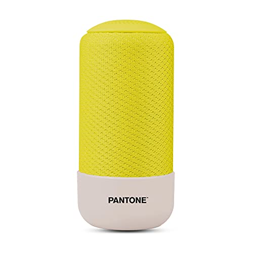 Celly PTBS001Y Pantone Bluetooth-Lautsprecher, tragbar, Gelb von Celly