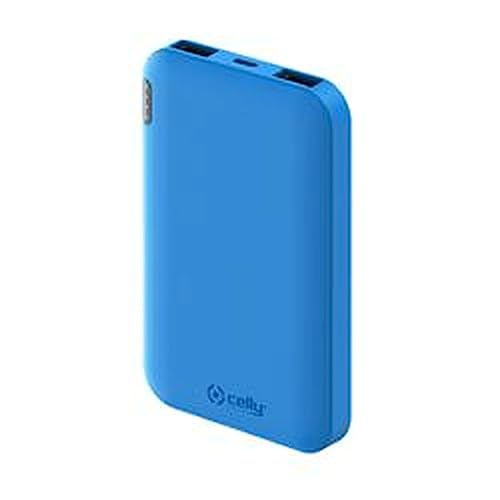 Celly Power Bank 5A Blau 2,4 V 2 USB - 0517601 ,blau von Celly