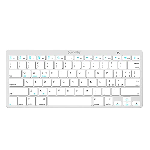 Celly SWKEYBOARDBTSV SW Wireless Keyboard DS weiß von Celly