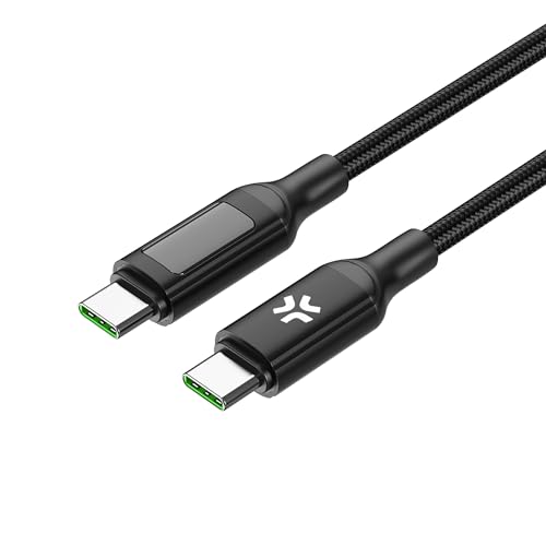 Celly USB-C > USB-C Kabel LED-indikator 2 meter Celly USB-C > USB-C Kabel LED-indikator 2 meter von Celly