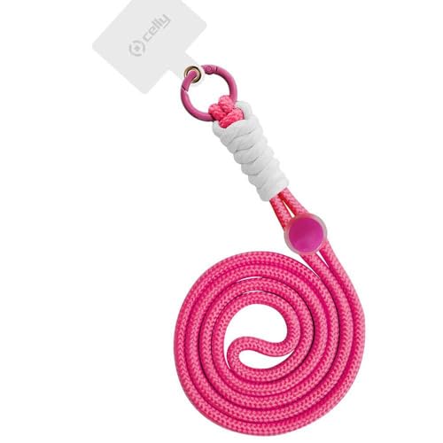 Celly Zubehör Smartphones Marke Modell Necklace Uni NYL Pink FL von Celly