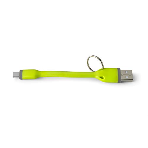 Celly usbtypeckeygn 0,12 m USB A USB C männlich männlich grün Kabel USB – Kabel USB (0,12 m, USB A, USB C, 2.0/3.0 (3.1 Gen 1), männlich/männlich, grün) von Celly