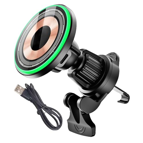 Celuicion Autohalter, Autohalterladegerät | Auto Ladegerät Magnetisches Design | 360 ° Rotationsdrahtungshalter für Vent -Dash -Automobilzubehör mit sicherem Griff von Celuicion