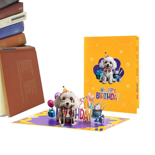 Celuicion Up Karten Geburtstag - -up Glückwunschkarten Geburtstag Hund,Witzige Grußnotiz Für Kinder Sohn Mutter Tochter Junge Enkel Freund Freundin Opa Sie von Celuicion
