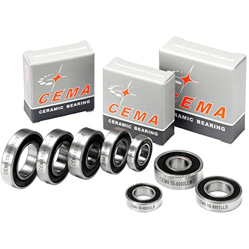 Cema - Cema Kugellager 6002 15 x 32 x 9 Keramik von Cema