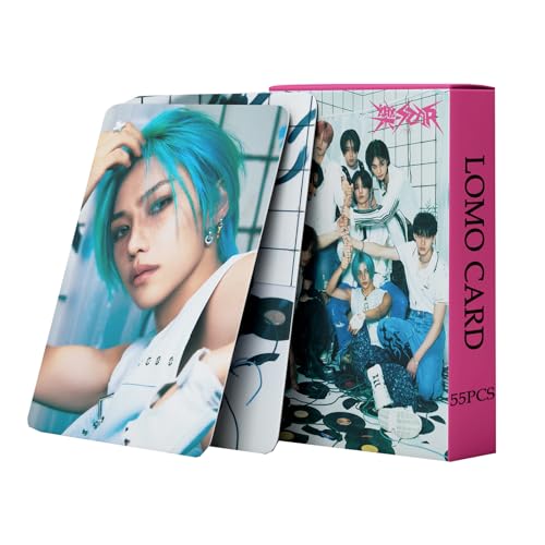 Stray Kids Lomo Karten, 55 Stück, neues Album, Star Lomo Karten, Stray Kids Postkarte, Postkarte, Fotokarten, Fans, Geschenk von CenNA