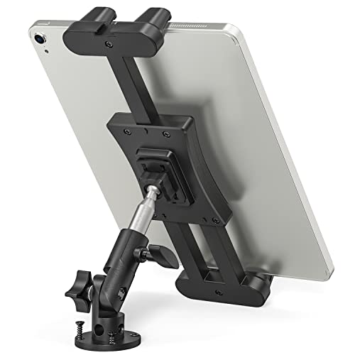 Cenawin 𝐓𝐚𝐛𝐥𝐞𝐭 𝐖𝐚𝐧𝐝𝐡𝐚𝐥𝐭𝐞𝐫𝐮𝐧𝐠 für iPad, Lang Arm Einstellbare Tablet Ständer Halterung für Auto Armaturenbrett, LKW, Küche Wand iPad Halterung für 4.7"-13.5" Tablets Smartphones von Cenawin