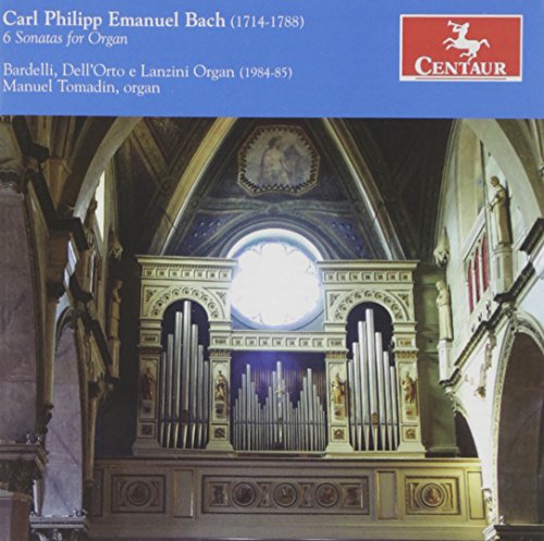 Carl Phillip Emanuel Bach: 6 Sonatas for Organ von Centaur