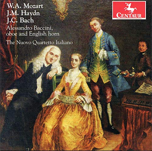 Simoncini/Nuovo Quartetto Italiano - W.A. Mozart, J.M. Haydn, J.C. Bach von Centaur