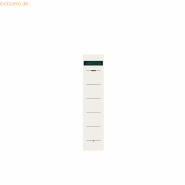Centra Rückenschilder selbstklebend 38x192mm VE=10 Stück weiß Centra Rückenschilder selbstklebend 38x192mm VE=10 Stück weiß von Centra