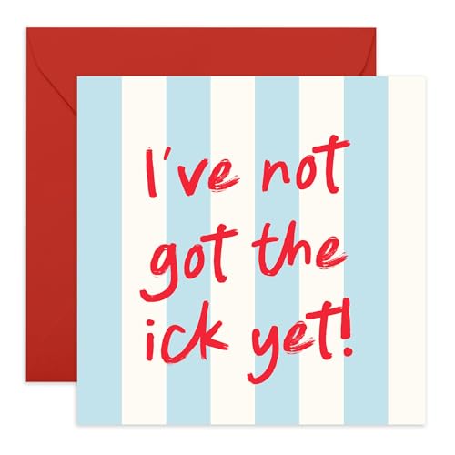 CENTRAL 23 Lustige Grußkarte – I've Not Got the Ick Yet – Humorvolle & freche Geschenke für Freunde, Kumpel, Kumpel, BFF, Kollegen, Ihn, sie, Frauen, Männer, Nachbarn – mit lustigen Aufklebern CENTRAL 23 Lustige Grußkarte – I've Not Got the Ick Yet – Humorvolle & freche Geschenke für Freunde, Kumpel, Kumpel, BFF, Kollegen, Ihn, sie, Frauen, Männer, Nachbarn – mit lustigen Aufklebern von Central 23