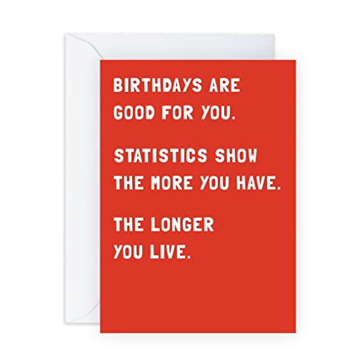 Central 23 Happy Birthday Card Funny – Banter Humor Sarkasmus – Beste Freundin Geburtstagskarte für Männer und Frauen – Geburtstagskarte für Vater – Mama Geburtstagskarte – kommt mit Aufklebern von Central 23