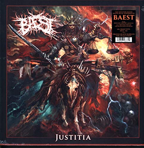 Justitia EP (Transparent Orange-Black Marbled Vinyl + CD) [Vinyl LP] von Century Media Int'L