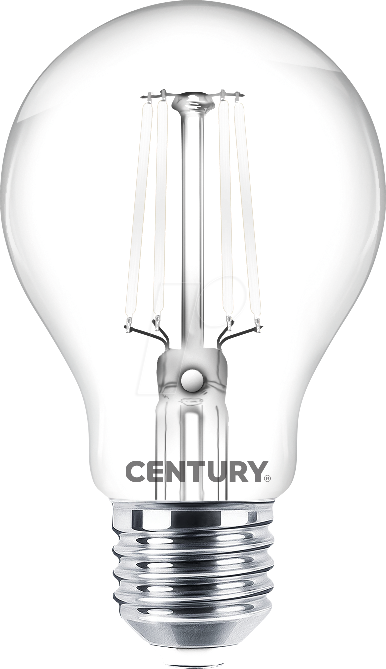 CEN ING3W092727 - LED-Lampe E27, 9 W, 1055 lm, 2700 K, Filament, weiß von Century